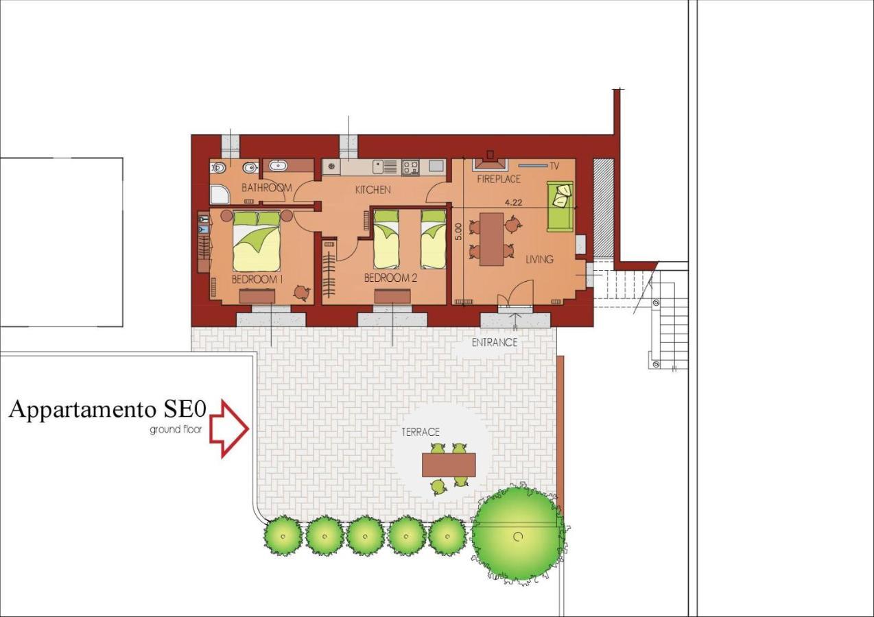 Palazzo Barbo Apartment Pumenengo Cameră foto
